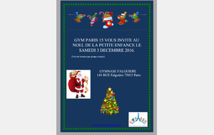 FÊTE DE NOEL PETITE ENFANCE