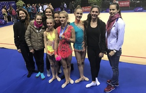 BRAVO AUX GYMNASTES GR POUR LEURS RÉSULTATS AUX FRANCES