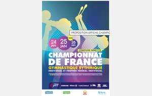 CHAMPIONNAT DE FRANCE GR REIMS 25-26 JANVIER 2020
