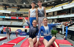 Les jeunes talents de GYM' PARIS 15 au Championnat de France Élite