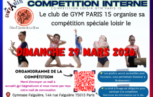 Organigramme Compétition Interne Loisir