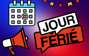⚠️ Jour Férié (Annulation des cours) 🚫
