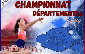 Championnat Départemental Equipes GAF Fédérale A2 et A3 - Paris 14e