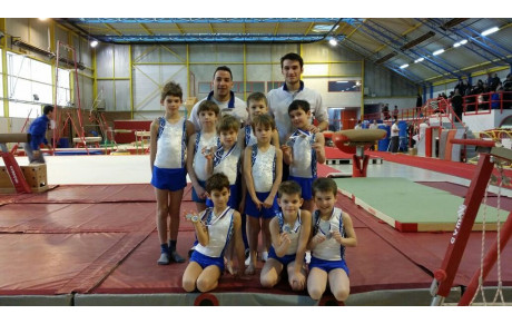 Finale par agrès Poussins GAM