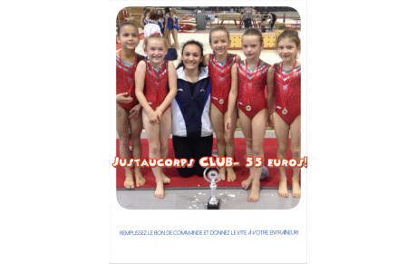 COMMANDE JUSTAUCORPS CLUB