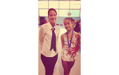 QUALIFICATION CHAMPIONNATS DE FRANCE GR EMMA LEZINSKA ET ANASTASIA LIBERGE QUALIFIEES