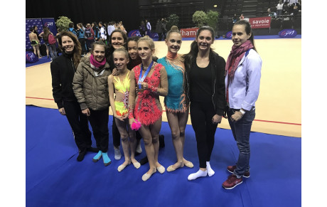 BRAVO AUX GYMNASTES GR POUR LEURS RÉSULTATS AUX FRANCES