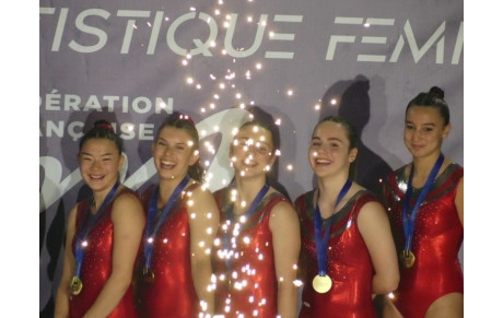 MAGNIFIQUE 3ème PLACE AUX CHAMPIONNATS DE FRANCE A ROUEN