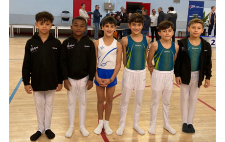 DEUX JEUNES GYMNASTES REPRESENTAIENT LE CLUB AU NIVEAU NATIONAL