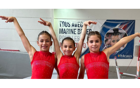 NOS GYMNASTES AU REGROUPEMENT RÉGIONAL DE MEAUX