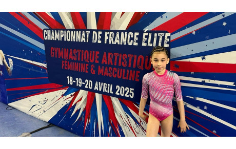 Anne-Lise fait ses premiers pas au Championnat de France Elite !