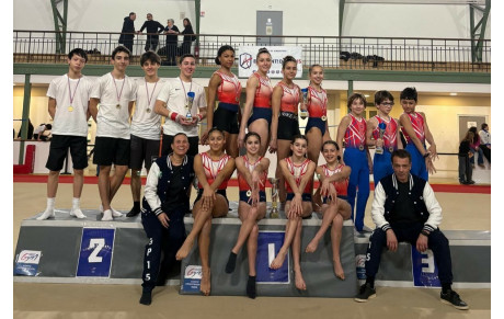 Résultats Championnat Départemental Equipes GAF Performance et GAM Performance / Fédérale A / Fédérale B - Paris 14e