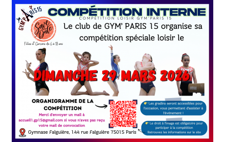 Organigramme Compétition Interne Loisir