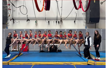 Résultats Championnat Départemental Equipe GAF Fédérale B et TID - Paris 18e