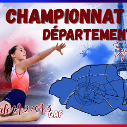 Championnat Départemental Equipes GAF Fédérale A2 et A3 - Paris 14e