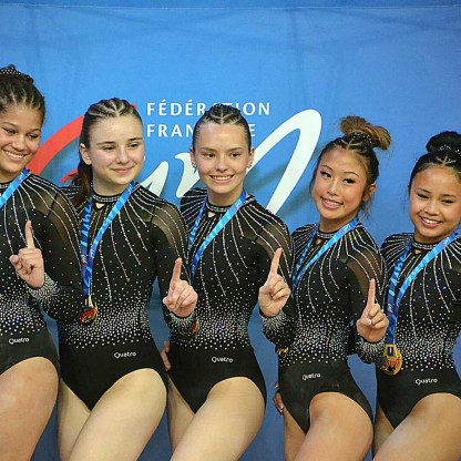 Championnats de France de Gymnastique 2026 - Finale A1 10 ans et + - Amiens - GYM'PARIS 15